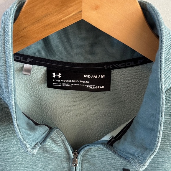 💙 Under Armour Women’s Golf Quarter-Zip Pullover – Teal
Size Medium (Loose Fit) - Picture 3 of 6